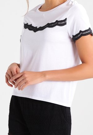 T-Shirt print - white