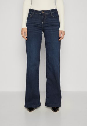 Guess PALAZZO - Flared Jeans - jasper wash