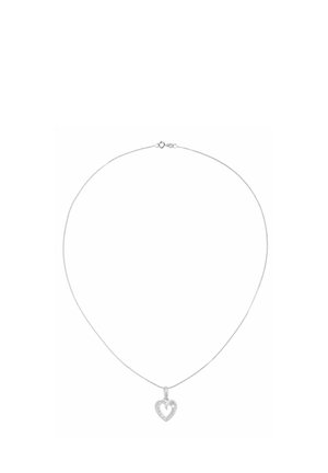 SET HEART OF LENGTH - Halskæder - white gold-coloured