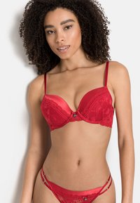 s.Oliver - Reggiseno push-up - rot Immagine in miniatura 1