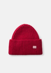 ELEVATED HERITAGE BEANIE - Čiapka - ruby rhubarb