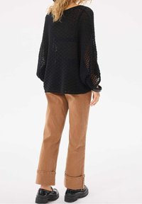 blue shadow Strickpullover - black