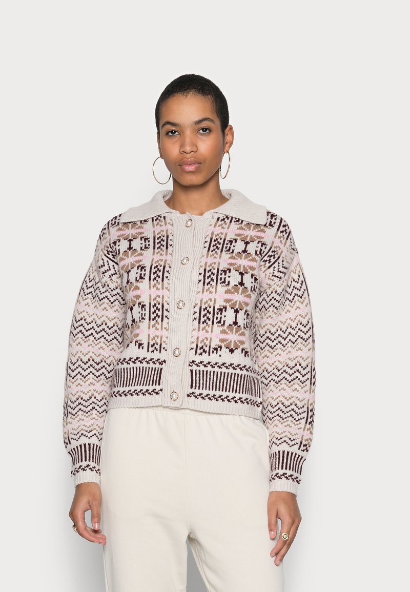Damen Strickjacken | Gestuz MISOL CARDIGAN Strickjacke moonbeam multi/mehrfarbig - MU70137 Damen Strickjacken | Gestuz MISOL CARDIGAN Strickjacke moonbeam multi/mehrfarbig - MU70137