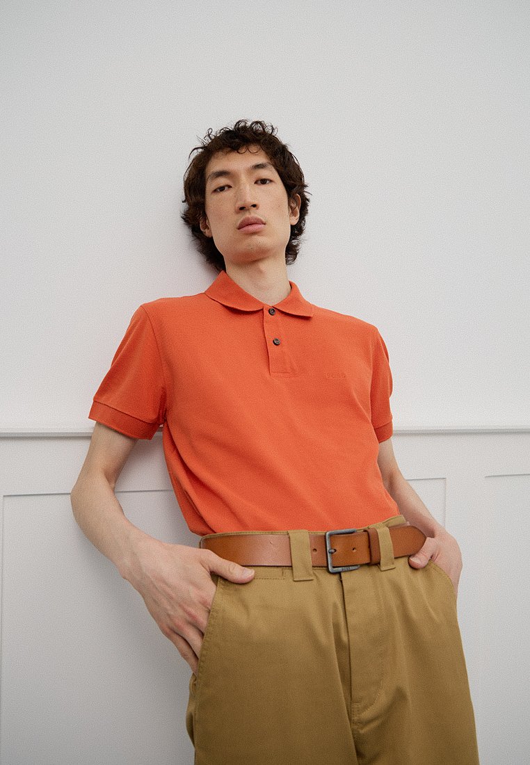 Boss Poloshirt oranje