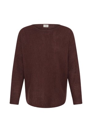Fransa, FRERETTA PU - Jersey de punto - rum raisin melange