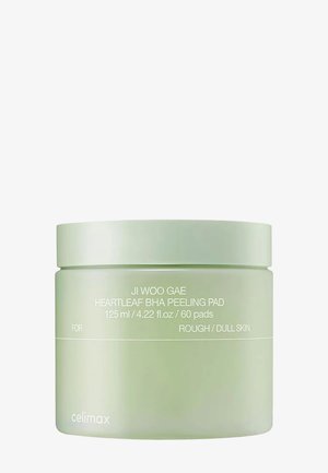 Celimax, JI WOO GAE HEARTLEAF BHA PEELING PAD - Huile nettoyante