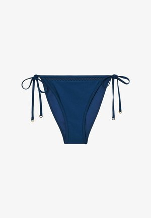 Reiss, REGULAR FIT - HENNEL SHIMMER SIDE-TIE BIKINI BOTTOMS . - Spodní díl bikin - blue