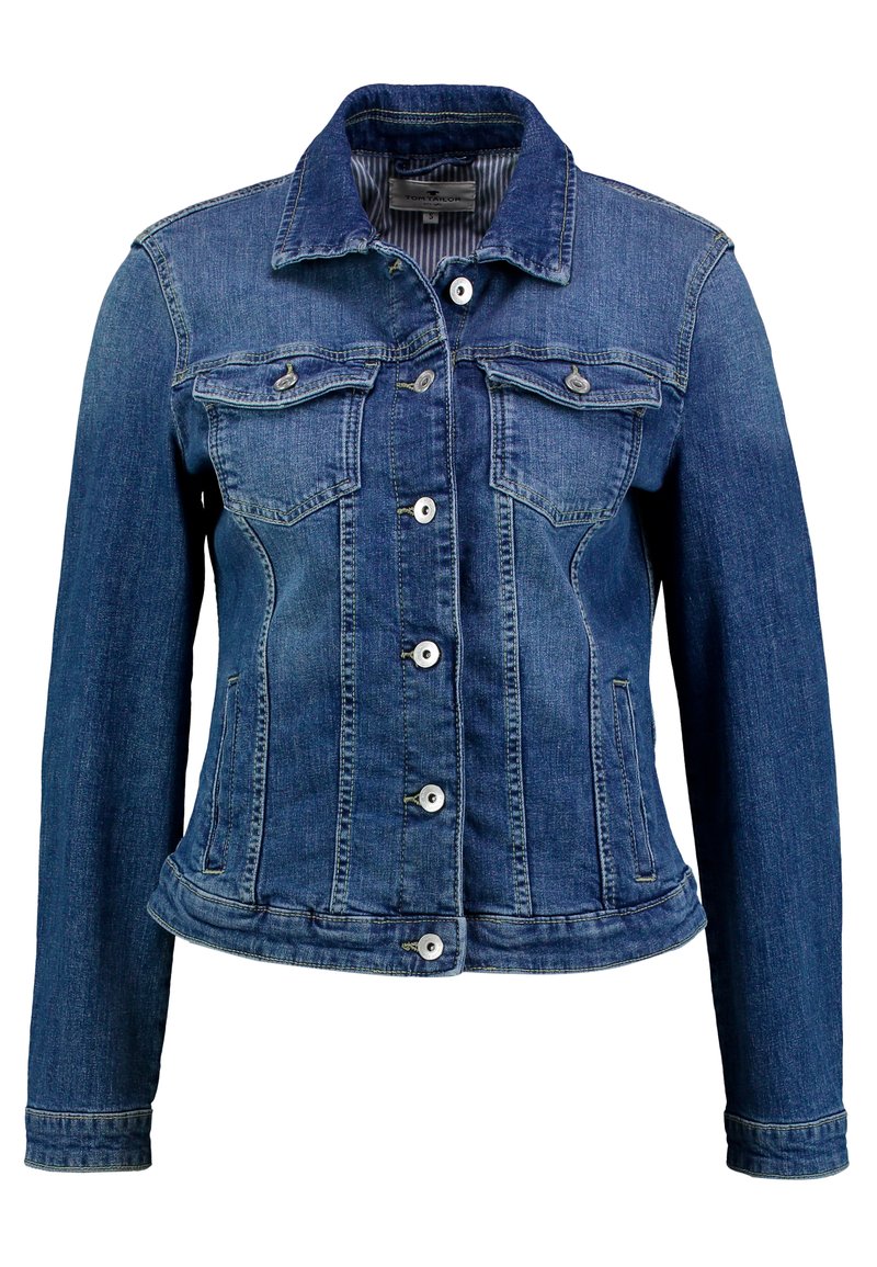 Jeans Jacke Jeansjacke Damen Dunkelblau Jeans Jacke Sansibar