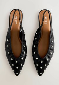 REGULAR FIT - POINT TOE - Slingback-ballerinasko - black