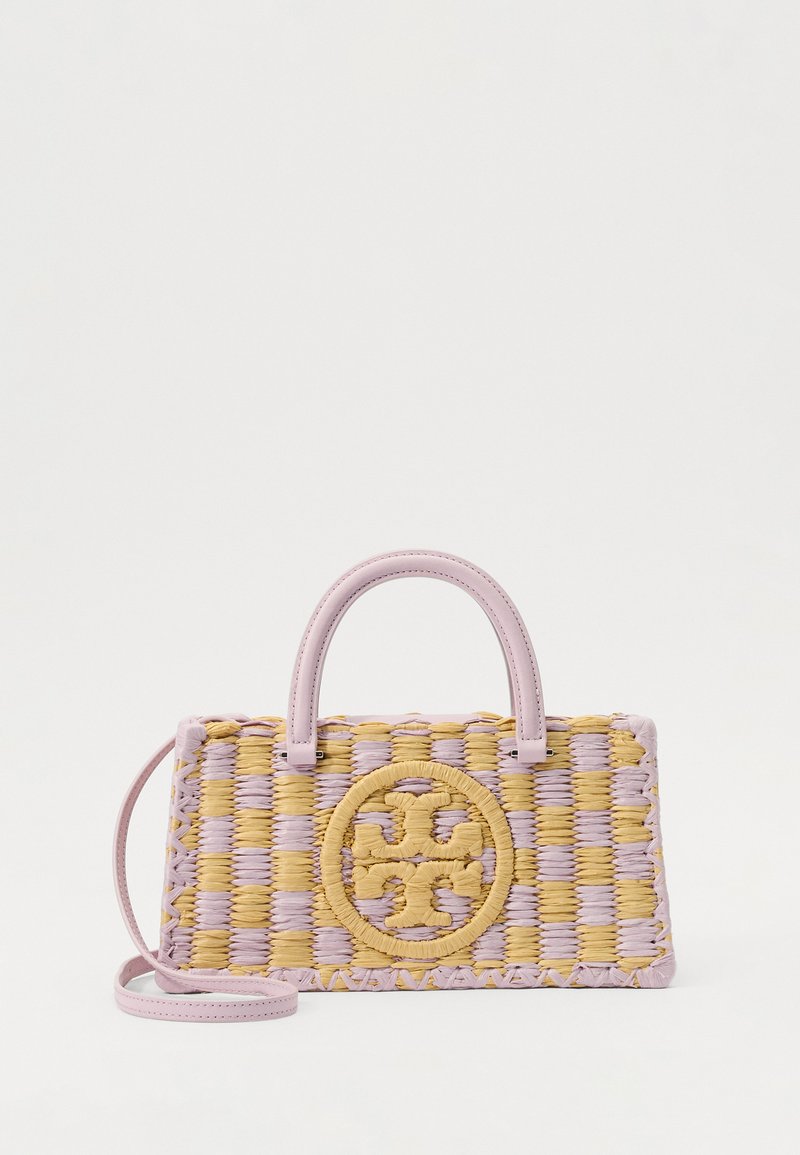 Tory Burch ELLA CHECKERED - Käekott - pale purple