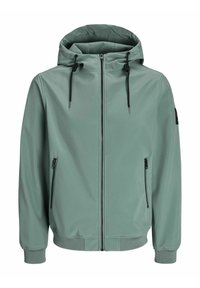 Veste Softshell Jack & Jones JJEBASIC Pour Homme - Capuche Ajustable, Coupe Moderne