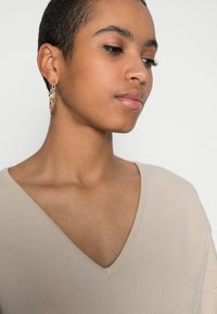 Samsøe Samsøe NIKA V NECK - Camisola - oatmeal