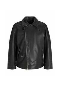 Leather jacket - black