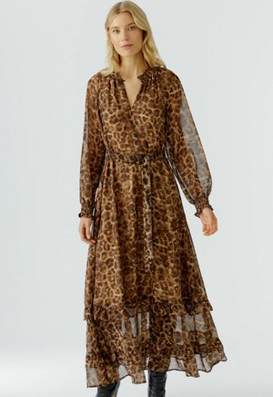 Maxi-jurk - camel grey