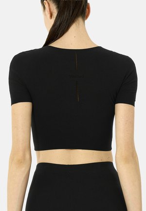 Wolford, SEAMLESS FORM TOP SHORT SLEEVE - T-shirt basic - black