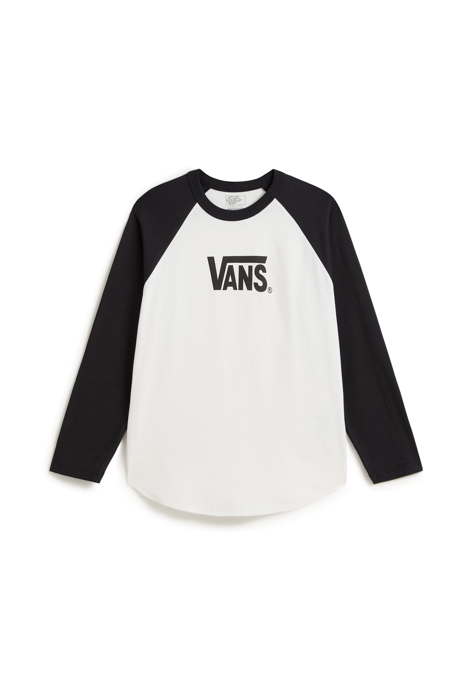 Vans CORE RAGLAN - Top s dlouhým rukávem - black