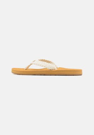 PORTO - T-bar sandals - natural