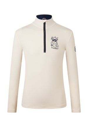 FIRST LAYER BENNO - Sweat zippé - creme