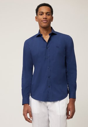 Harmont & Blaine CON LOGO - Formal shirt - blu fluo