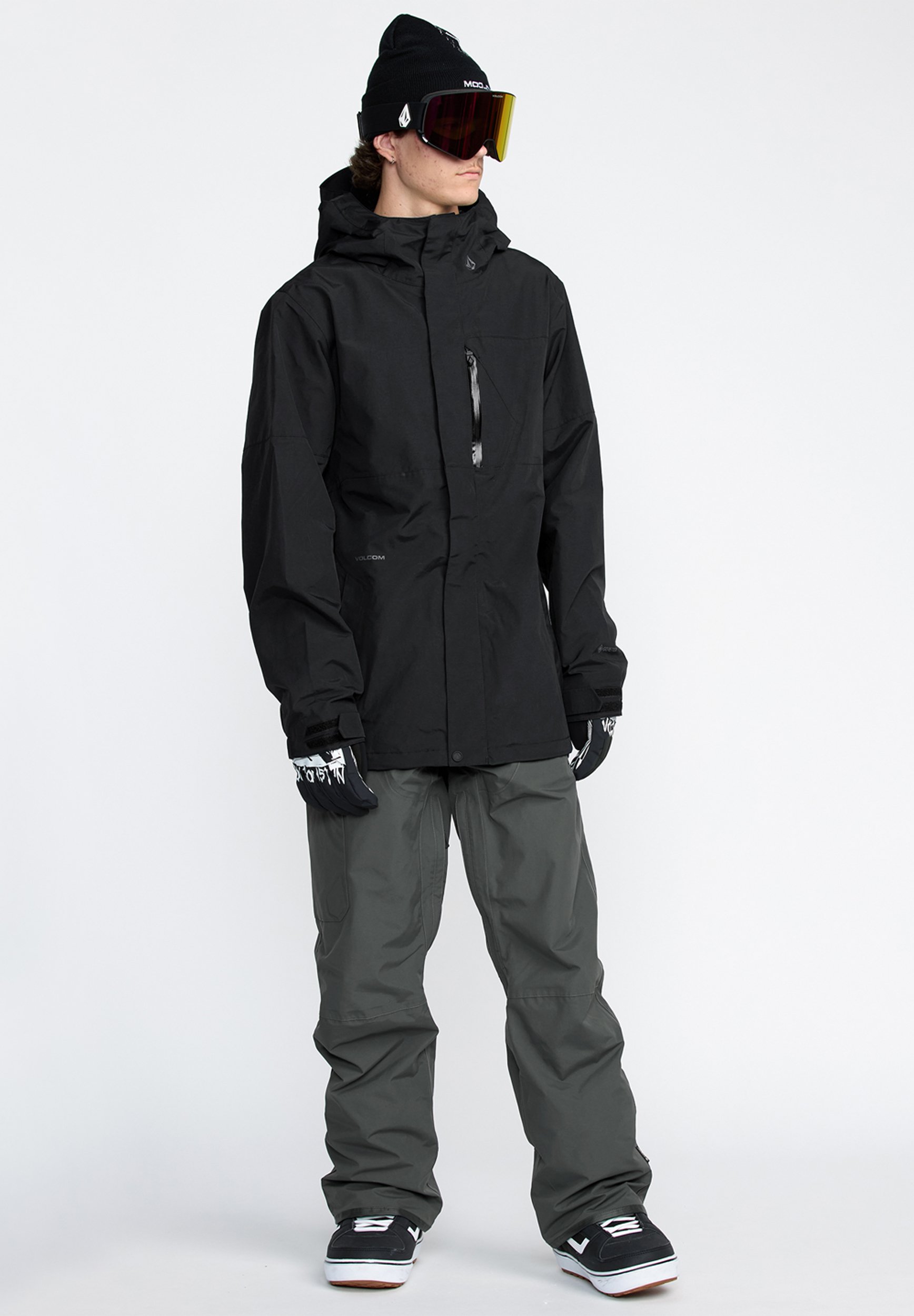 Volcom L GORE-TEX - Snowboard jacket - black - Zalando