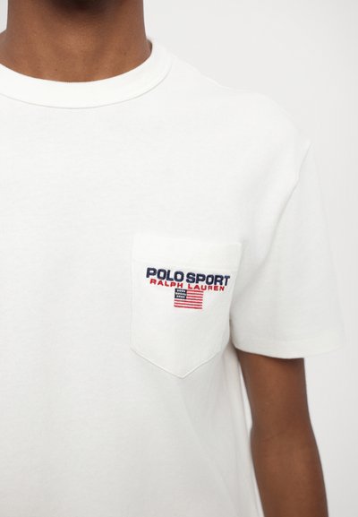 Polo Ralph Lauren SHORT SLEEVE - Pamata T-krekls - white