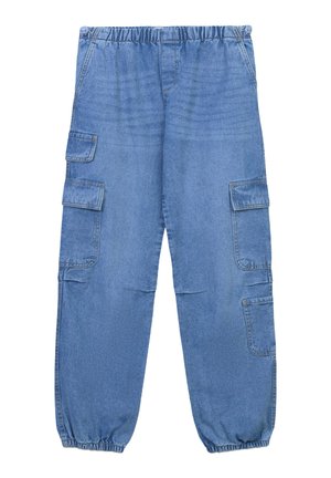 Jeans Tapered Fit - var blu denim medio