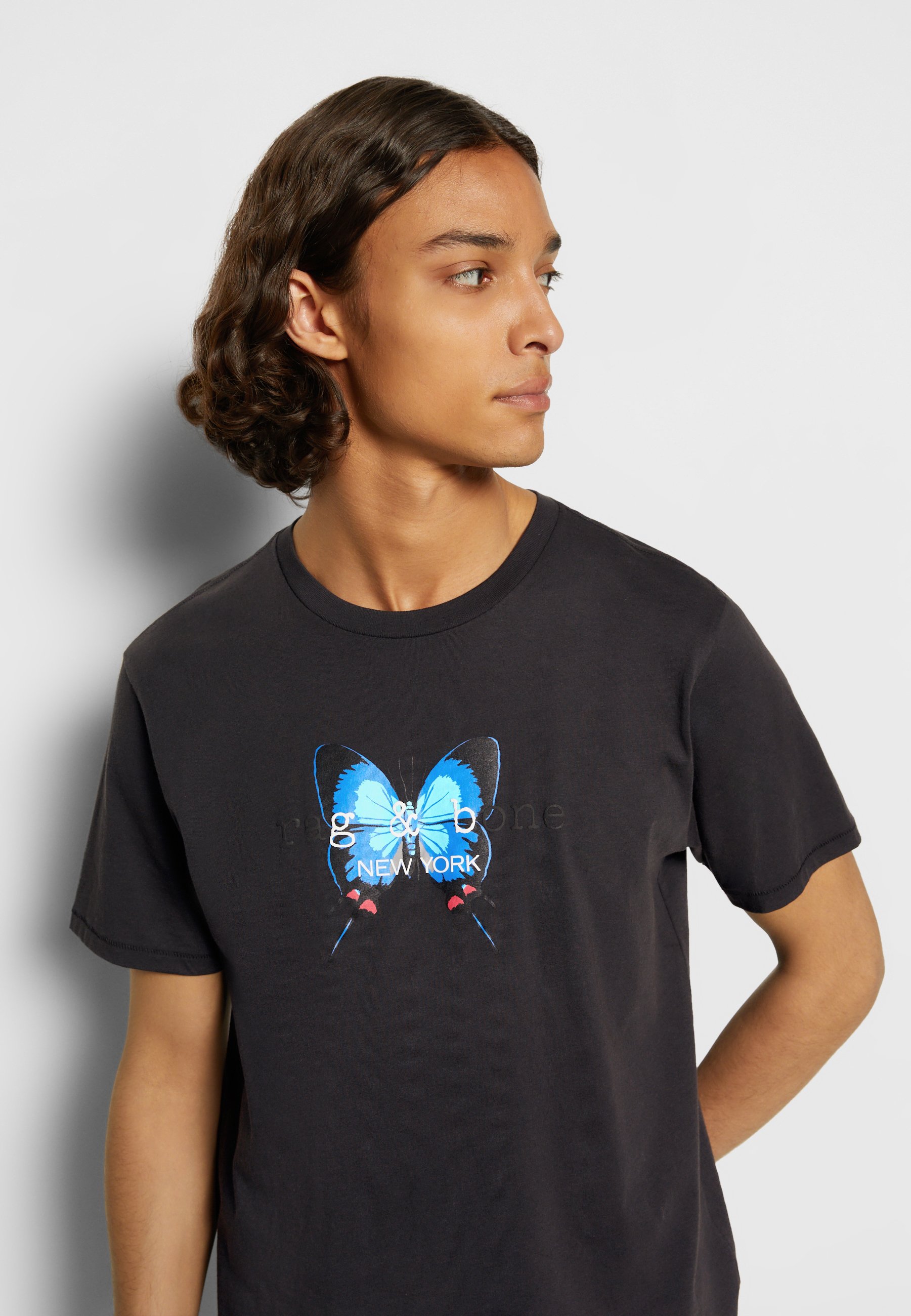 Rag \u0026 Bone Black Organic Cotton T-Shirt