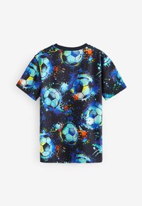Next GRAPHIC SHORT SLEEVE 2 PACK STANDARD - Triko s potiskem - blue football