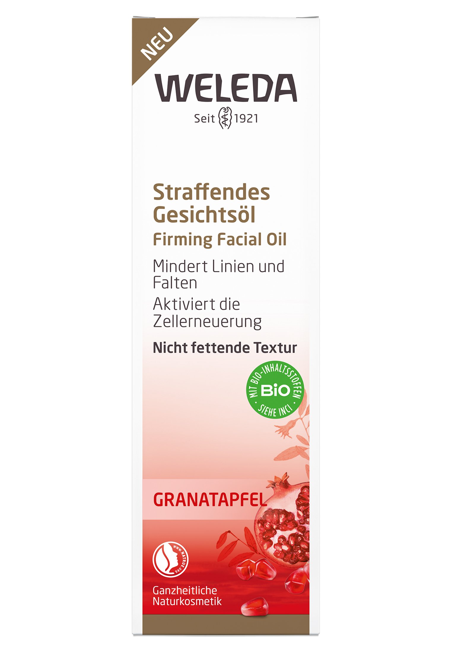 weleda pomegranate firming facial oil