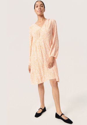 ZAYA  - Dienas kleita - tangerine ditsy print