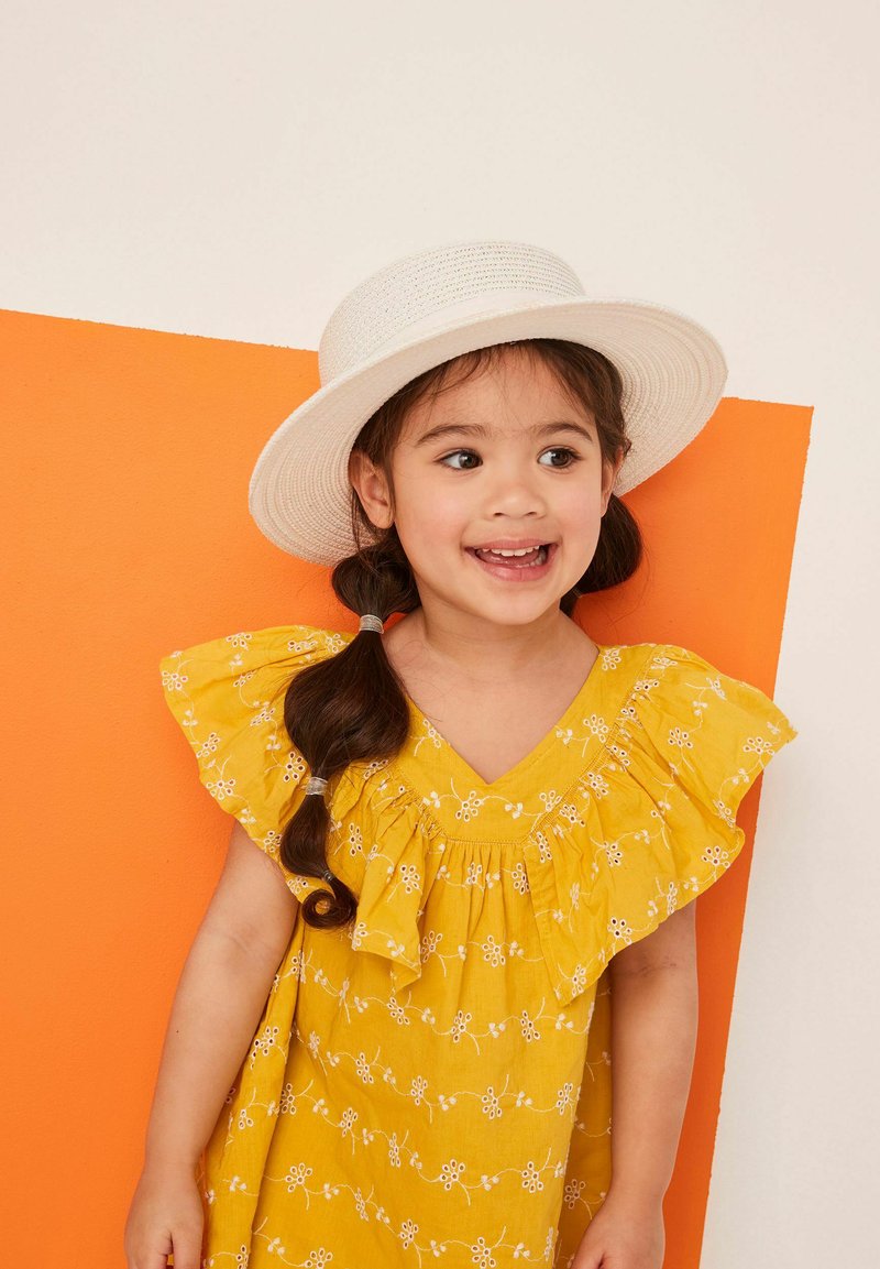 Next STRAW BOATER HAT Chapeau white/blanc ZALANDO.FR