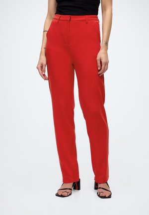 Anna Field SLIM  - Pantaloni - salsa