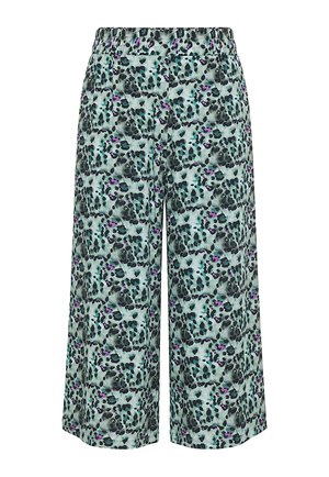 Studio Untold, CULOTTE, VERY WIDE LEGS, COLOR-LEO - Pantaloni - cactus