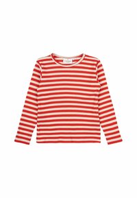 Selezionato, poppy red striped