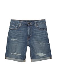 RIPPED BERMUDA  - Pantaloni scurți din denim - stone blue denim