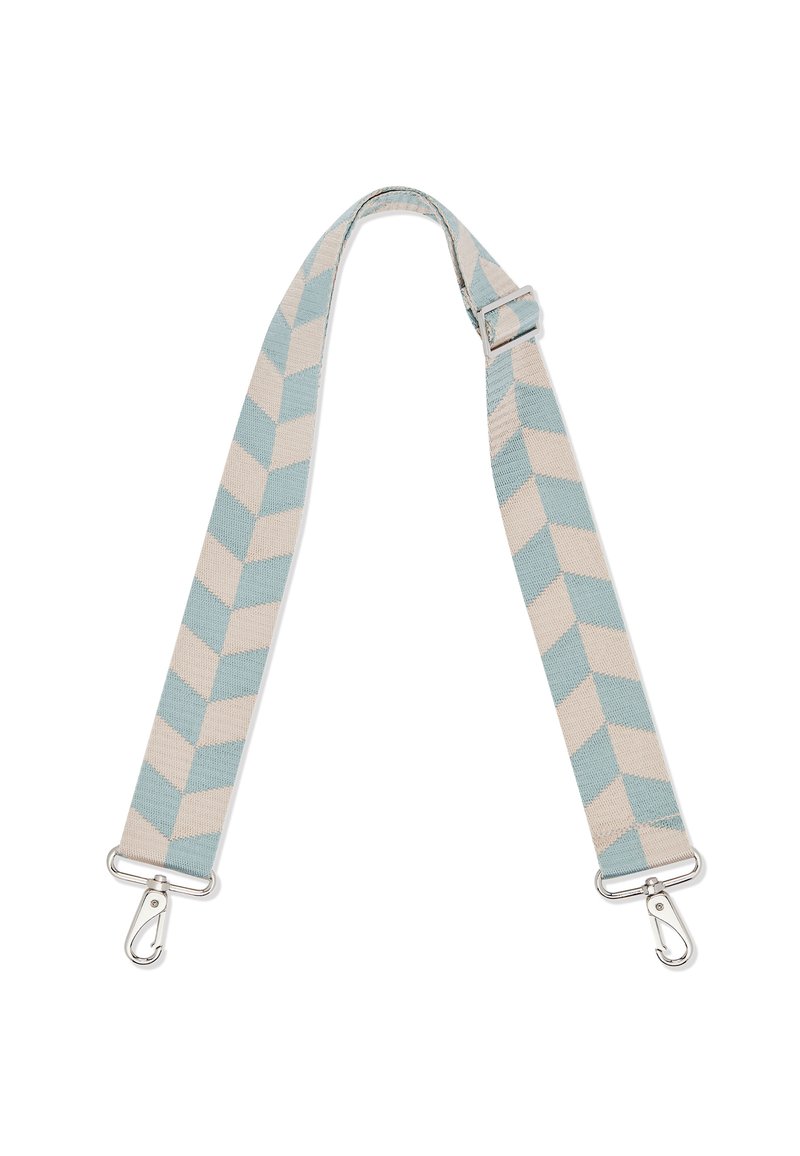 Expatrié JEANNE SHOULDER STRAP - Matkatarvikkeet - herringbone hellblau