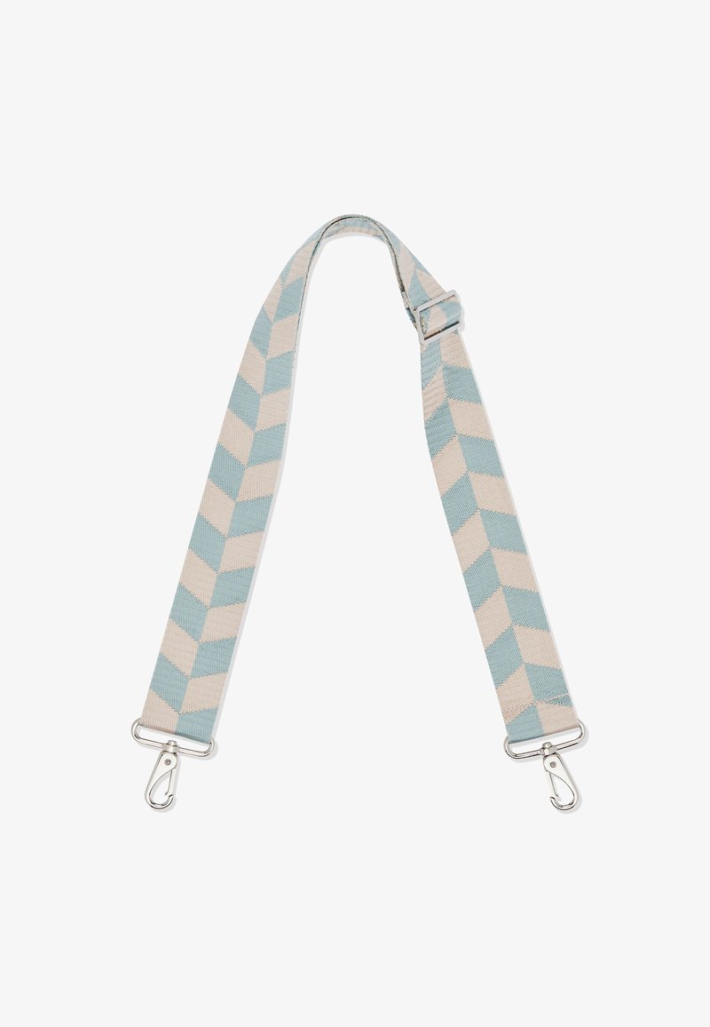 Expatrié JEANNE SHOULDER STRAP - Matkatarvikkeet - herringbone hellblau