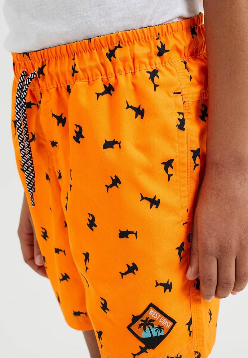 Kinder Bikinis | WE Fashion Badeshorts orange - OQ62431 Kinder Bikinis | WE Fashion Badeshorts orange - OQ62431