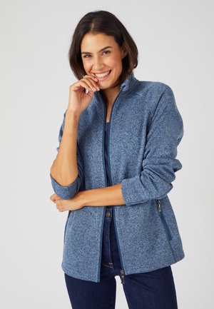 Gilet - bleu chiné