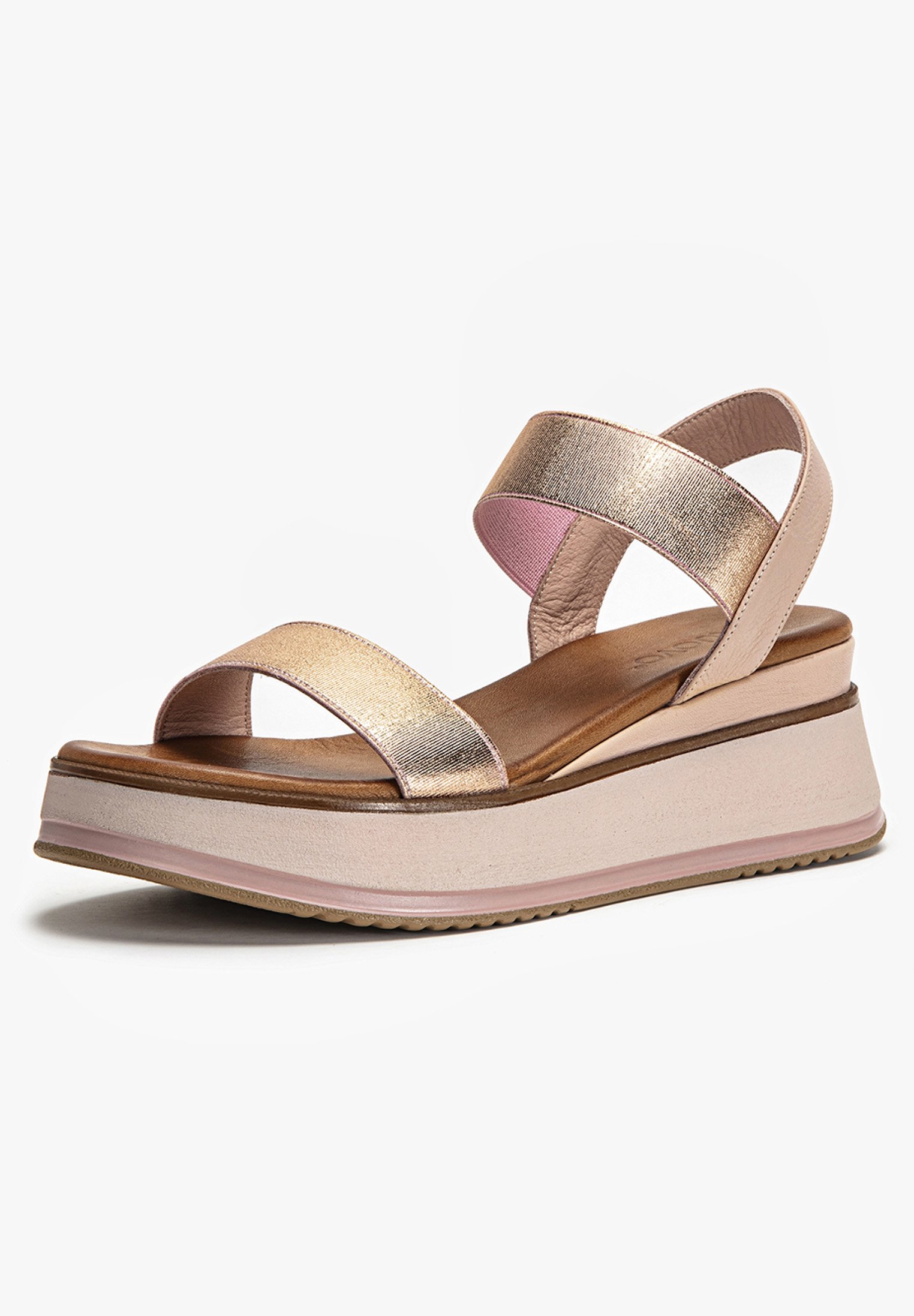 Inuovo Sandalen met sleehak - blush blh/roze - Zalando.nl