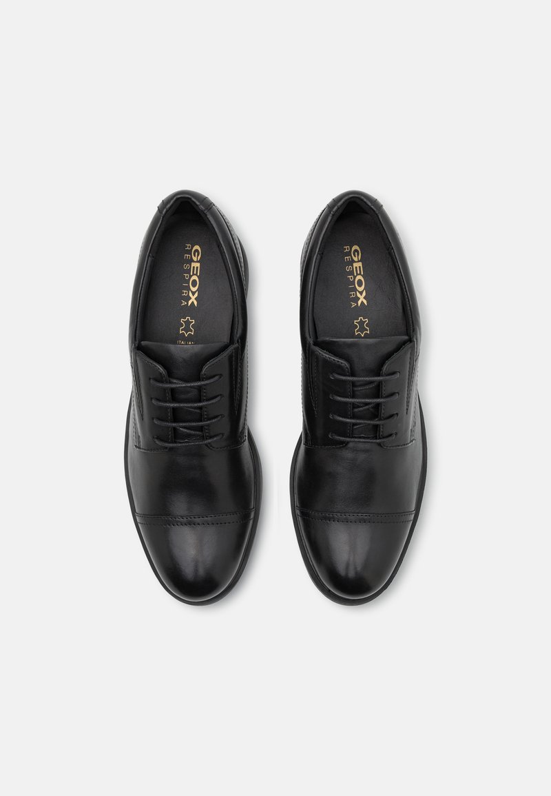 Herren Klassische Schnürer | Geox APPIANO Schnürer schwarz - QG66588 Herren Klassische Schnürer | Geox APPIANO Schnürer schwarz - QG66588