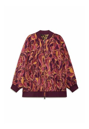 DOUBLE TROUBLE - Giubbotto Bomber - bordeaux
