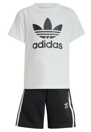 ADICOLOR KIDS - T-shirt con stampa - black   white