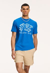 Shiwi Triko s potiskem - skydive blue