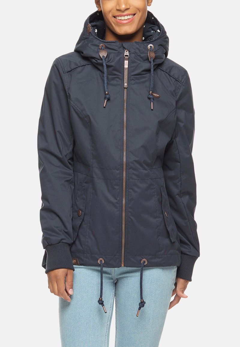 Damen Leichte Jacken | Ragwear DANKA Outdoorjacke blau - CW80278 Damen Leichte Jacken | Ragwear DANKA Outdoorjacke blau - CW80278