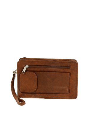DrachenLeder Wash bag - tan braun