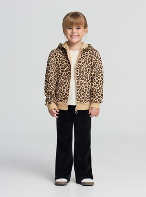 FANTASIA - Felpa con zip - var beige