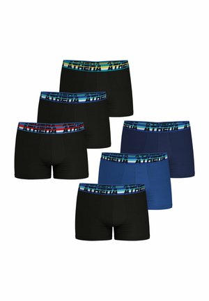 LOT DE 6 FULL STRETCH - Boxers - noir bleu marine