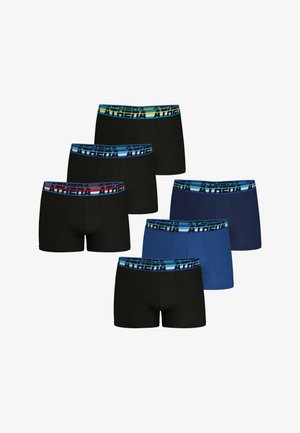 Athena LOT DE 6 FULL STRETCH - Boxers - noir bleu marine