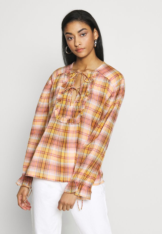 CHOUPETTE MADRAS - Bluser - orange